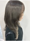 【kulmbyLuccica 廣江潔花】ウルフレイヤー×インナーカラー