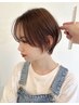 【☆驚きのツヤ髪へ☆】骨格補正カット+ケアカラー+髪質改善TR￥22400→￥16500
