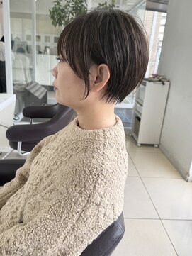 ハピネス 西大寺店(Happiness) 【50代・60代奈良】まとまり艶ショートボブ/髪質改善/しらさん