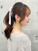 フォンズ(FONS) 前髪カット 顔まわりカット レイヤーカット