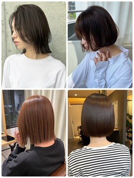 ミント 鳳(Mint.) 透明感♪【髪質改善】内巻き艶感ショートボブ小顔レイヤーカット