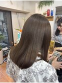 【目黒美容室】柔らかオリーブベージュ
