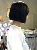 【ChaoMICHI haruya】切りっぱなしボブ 髪質改善 黒髪