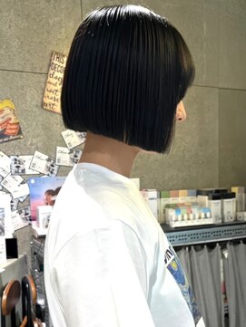 チャオ バイ ミチ(Chao by MICHI) 【ChaoMICHI haruya】切りっぱなしボブ 髪質改善 黒髪