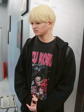 ペレ 梅田(PELE) サーフカール/スパイキーショート/ブルーブラック/梅田