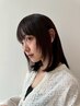 気になるうねり対策！顔まわりカット＋顔周り縮毛矯正＋艶トリートメント