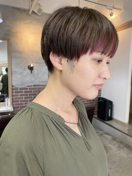 トコラソ 柏店(tocolaso) バングインナーピンクショート