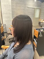 ソイクフ 高田馬場店(SOY-KUFU) 20代30代40代◎似合わせカット暗めカラーレイヤースタイル