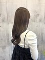 アーチ(ARCH)&nbsp;手触り良さそうな髪が柔らかく見えるカラー、艶々暖色はお任せ♪