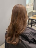 ヘアサロンJ 明るめのブラウンカラー
