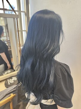 フリックヘアサロン 梅田茶屋町2号店(FLICK HAIR SALON) イルミナカラー/暗髪/透明感