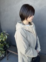 ピケ(pique)&nbsp;natural x short bob /グレージュカラー/20代30代40代に人気