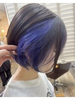 ラウラアンドロー(LAURA&RO)&nbsp;ダブルカラー/ケアブリーチ/インナーカラー/ベージュ【塚口】