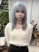 ウーフ(U-fu)&nbsp;ペールブルー ハイトーンブルー　ハイトーンレイヤー