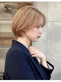 子供っぽくならない前上がり切りっぱなしボブカーテンバングt212