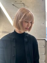 ロマリア ヒルズ 表参道 原宿(Lomalia HILLS)&nbsp;イメチェンカットボブ[表参道ダブルカラーケアブリーチ縮毛矯正]