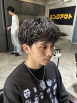 ハングアウト(Hangout)&nbsp;シャドーパーマ/メンズ/刈り上げ