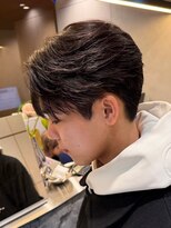 ロンドリメゾン 原宿(Lond re Maison.)&nbsp;men's/メンズ/刈り上げセンターパート/フェザーパーマ/原宿