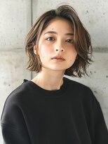 赤れんがアネックス(ANNEX)&nbsp;大人ショートボブレイヤーハイライト前髪イメチェンくびれヘア