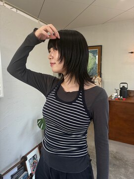 ヘアー バトン(hair vaton) ウルフカット