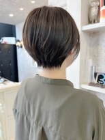 キャアリー(Caary) 福山市美容室Caaryトレンドショート似合わせカットショートヘア