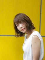 ベベ マルヤマ('BEBE maruyama)&nbsp;切りっぱなしブラウンベージュ