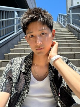 ロンド ラマ 岐阜(Lond bla-ma) スパイキーショート×テーパーフェード【Lond伊藤メンズ】
