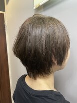 トリフォリウム 小牧店(TRIFOLIUM)&nbsp;「明るめ白髪染め×ブラウンベージュショート」