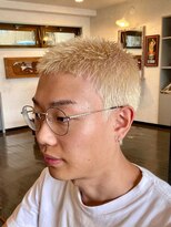 ヘアーデザイン オブジェ(hair design Objet)&nbsp;金髪ホウズ