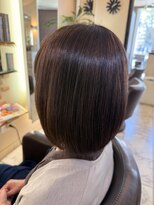 クライブ ヘアー 千葉中央店(CRiB hair)&nbsp;ボブ×柔らか質感◎エアストレート♪【千葉/千葉中央】