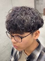 アルフレッド 平針店(alfRed)&nbsp;無造作な動きが決まる波巻きパーマ｜セットが簡単◎