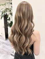 リオリス ヘア サロン(Rioris hair salon)&nbsp;ミルクティーベージュ／艶髪ロング