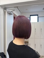 アーチ バイ ループ(arch by LOOP)&nbsp;ミニボブ×ピンクバイオレット0916