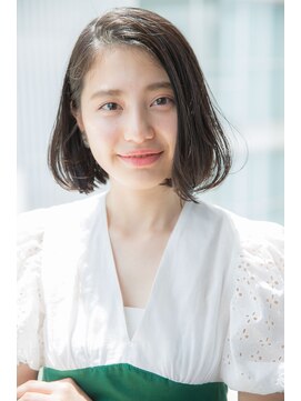 ガーデントウキョウ(GARDEN Tokyo) 大人モーブカラー×小顔ワイドバング×くびれミディショート