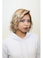 ゴーゴーヘアー(GOGO HAIR)&nbsp;シャンパンゴールド×グラデーションヘアカラー