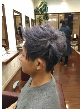 ステラ 南花畑店 くすみパープルアッシュ