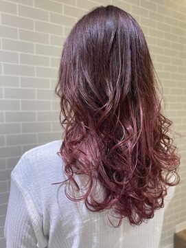 アネラヘアー(Anela hair) 大人可愛い グラデーションカラー