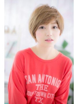 ミック ヘアアンドメイク アップ 駒込店(miq Hair&Make up) カーキベージュで顔色キレイ◎ナチュラルマッシュショートc1