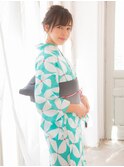 スタンダード編み込みアレンジ/20代/30代/40代/50代/倉敷/白楽町
