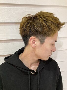 アヴァンス 天王寺店(AVANCE.) ショートスタイル×イエローカラー