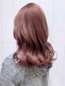 アルバム 新宿(ALBUM SHINJUKU) ピンクベージュ_ミニウルフテラコッタくすみブルー_ba356601