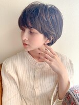 エニー(ENi) ミディアムヘア/暗めカラー/グランマッシュ/辻堂