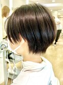 前下がり透け感ショート【RENJISHI KICHIJOJI】