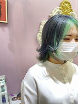 メルシー(Merci)&nbsp;【Ｍｅｒｃｉ】コバルトブルー×エメラルドグリーン