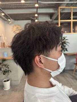 バトー バイ トリコ 船橋北口店(BATEAU by tricot) メンズ×ツイストスパイラルパーマ