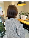 ぱつっとボブ
