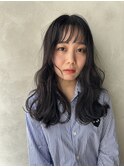 ゆるふわロングスタイル