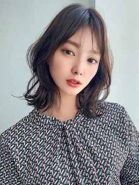 アグ ヘアー シック 大府共和店(Agu hair chic) 《Agu hair》小顔補正立体カット×大人ゆるふわレイヤーミディ