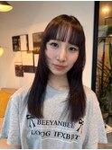 顔まわりレイヤーハイライトレイヤーカット