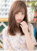 フレンチガーリー小顔抜け感バレイヤージュc5川口20代30代40代
